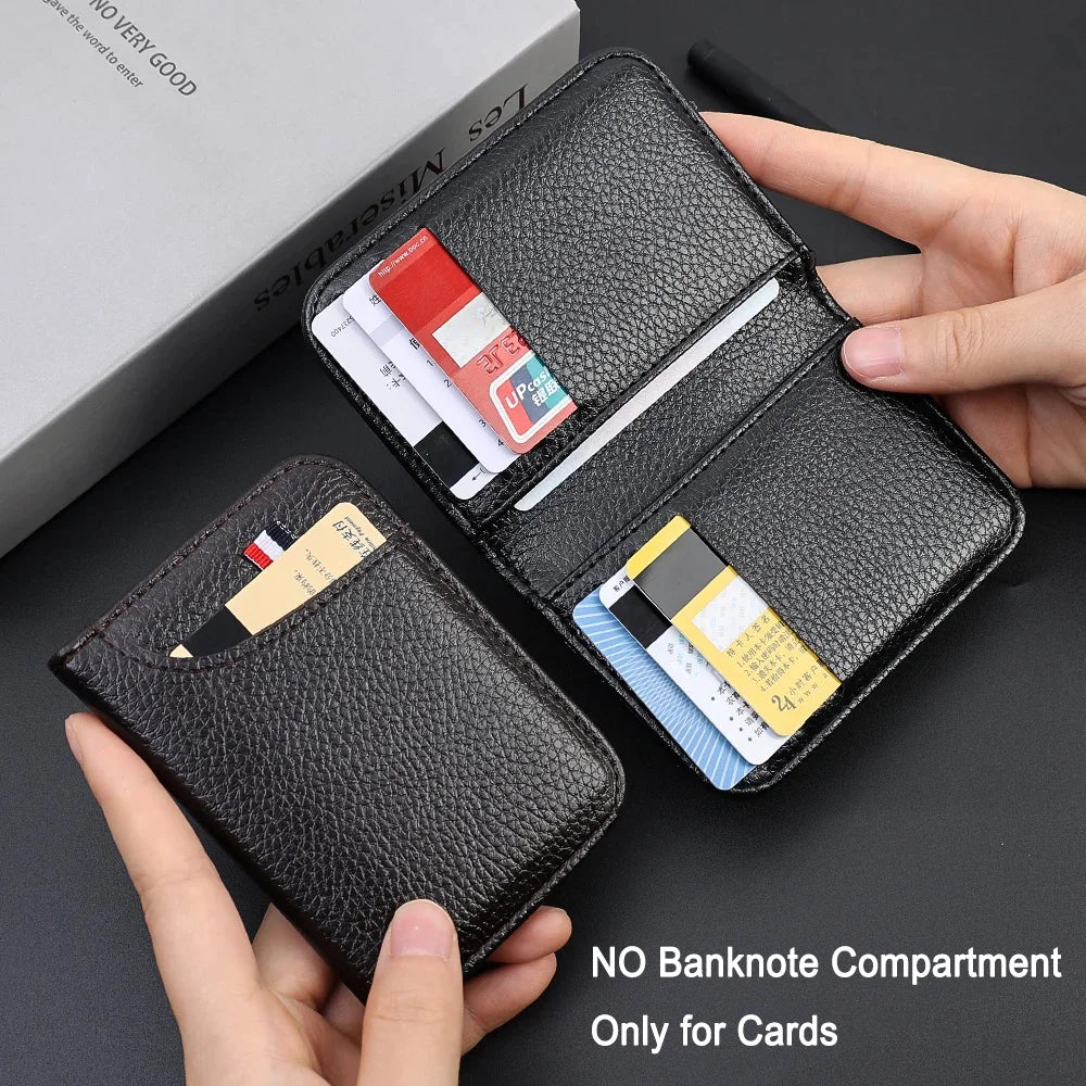 Leather Credit Card Wallet