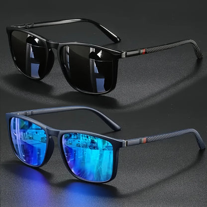 Luxury Square Vintage Mens Sunglasses