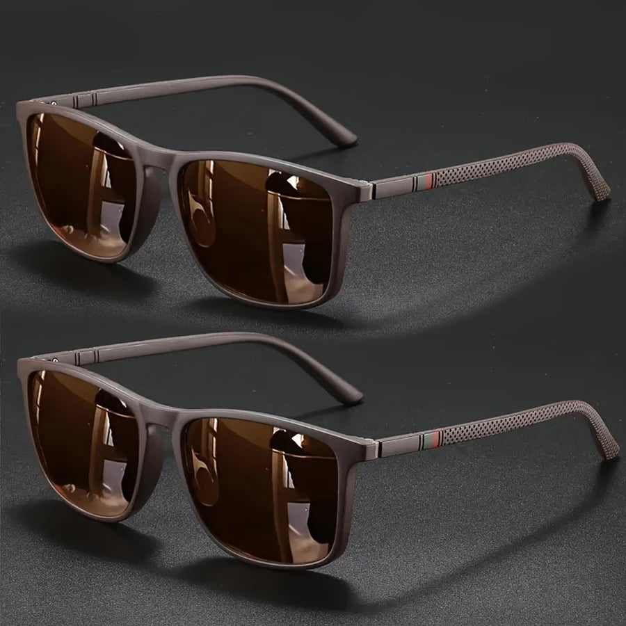 Luxury Square Vintage Mens Sunglasses