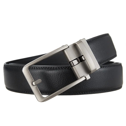 Genuine Cowskin Leather Luxury Belt for Men