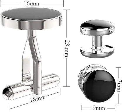 316L Stainless Steel Cufflinks for Men