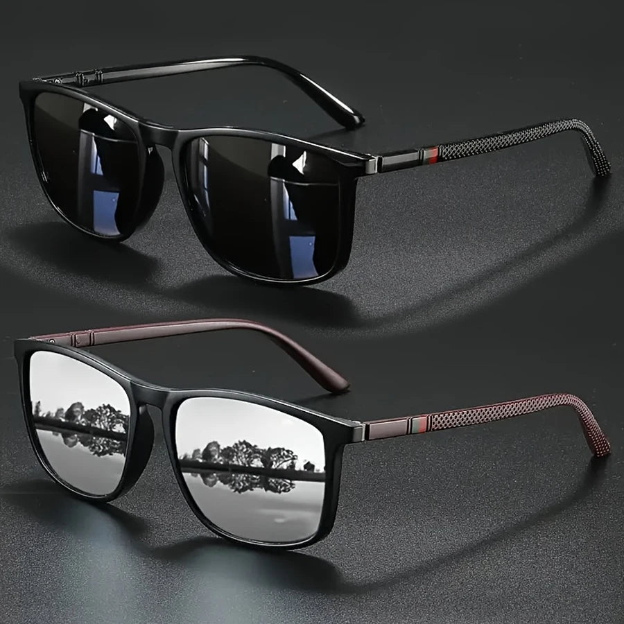 Luxury Square Vintage Mens Sunglasses