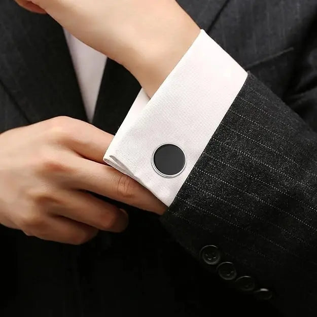 316L Stainless Steel Cufflinks for Men