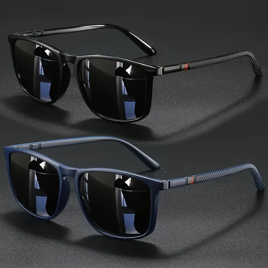 Luxury Square Vintage Mens Sunglasses