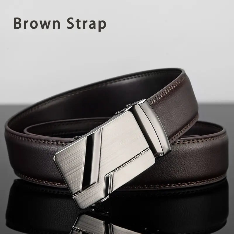 High Quality Luxury Leather Belt for Men