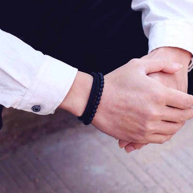 Adjustable 2pcs Bracelet for Men