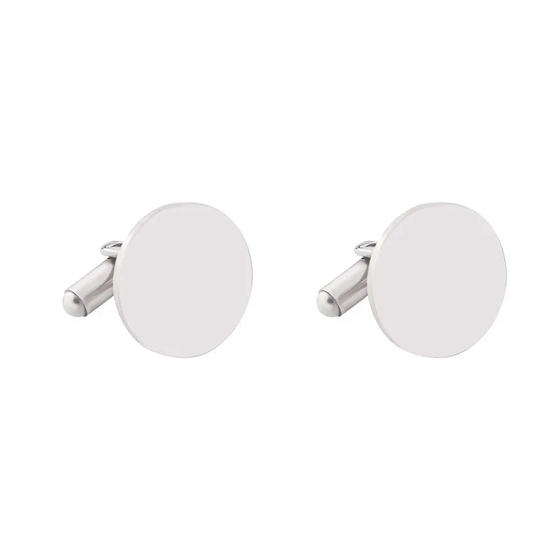 Stainless Steel Wedding Cufflinks for Men