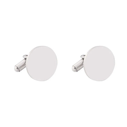 Stainless Steel Wedding Cufflinks for Men