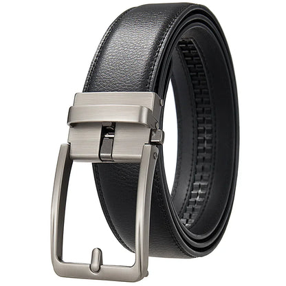 Genuine Cowskin Leather Luxury Belt for Men