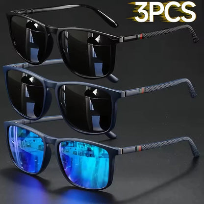 Luxury Square Vintage Mens Sunglasses