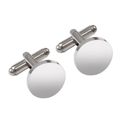 Stainless Steel Wedding Cufflinks for Men