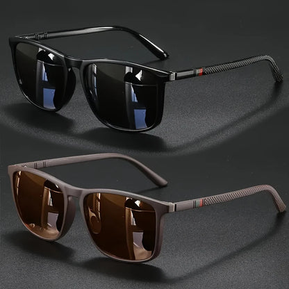 Luxury Square Vintage Mens Sunglasses