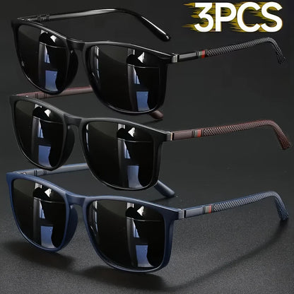 Luxury Square Vintage Mens Sunglasses