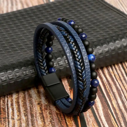 Classic Leather Bracelet for Men