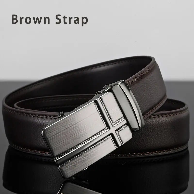 High Quality Luxury Leather Belt for Men
