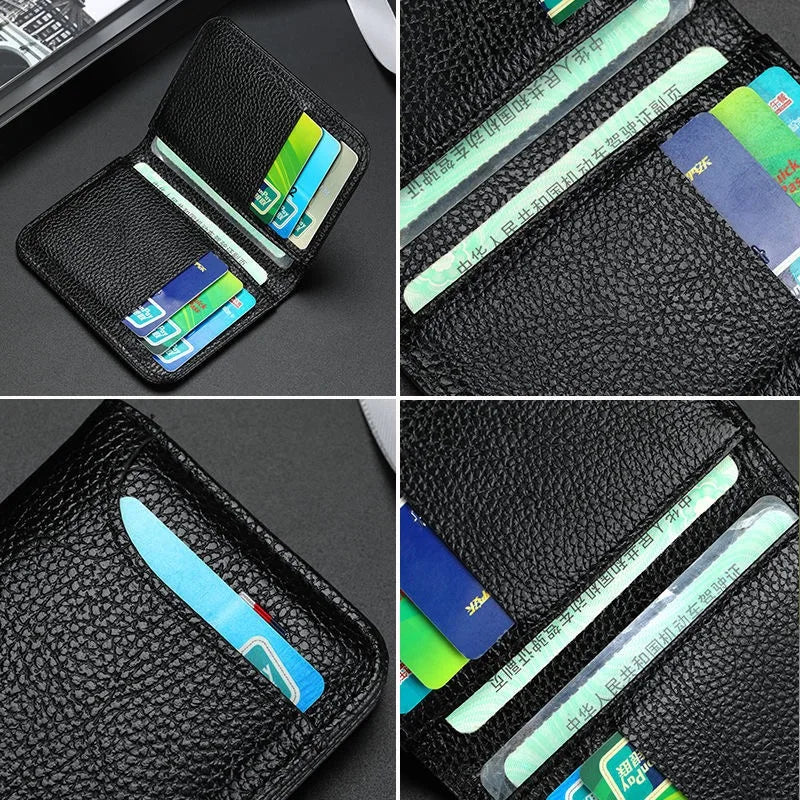 Leather Credit Card Wallet