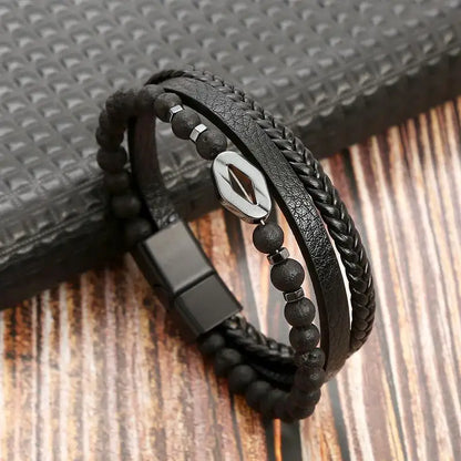 Classic Leather Bracelet for Men
