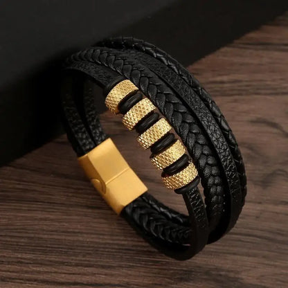 Classic Leather Bracelet for Men