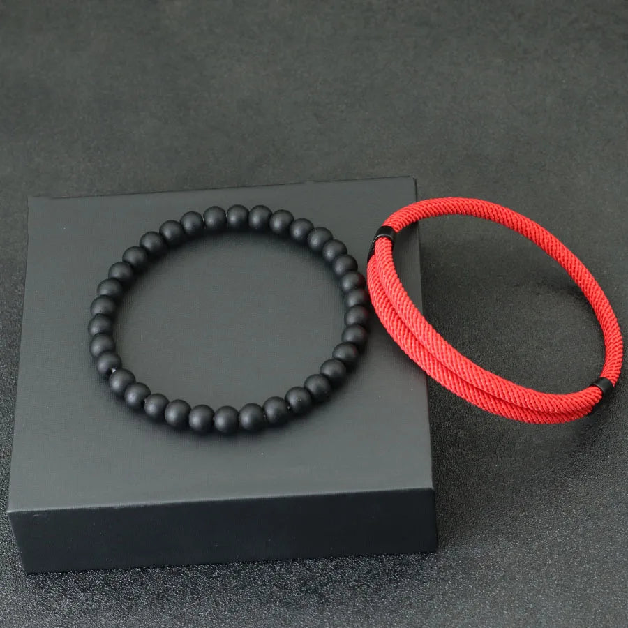 Adjustable 2pcs Bracelet for Men