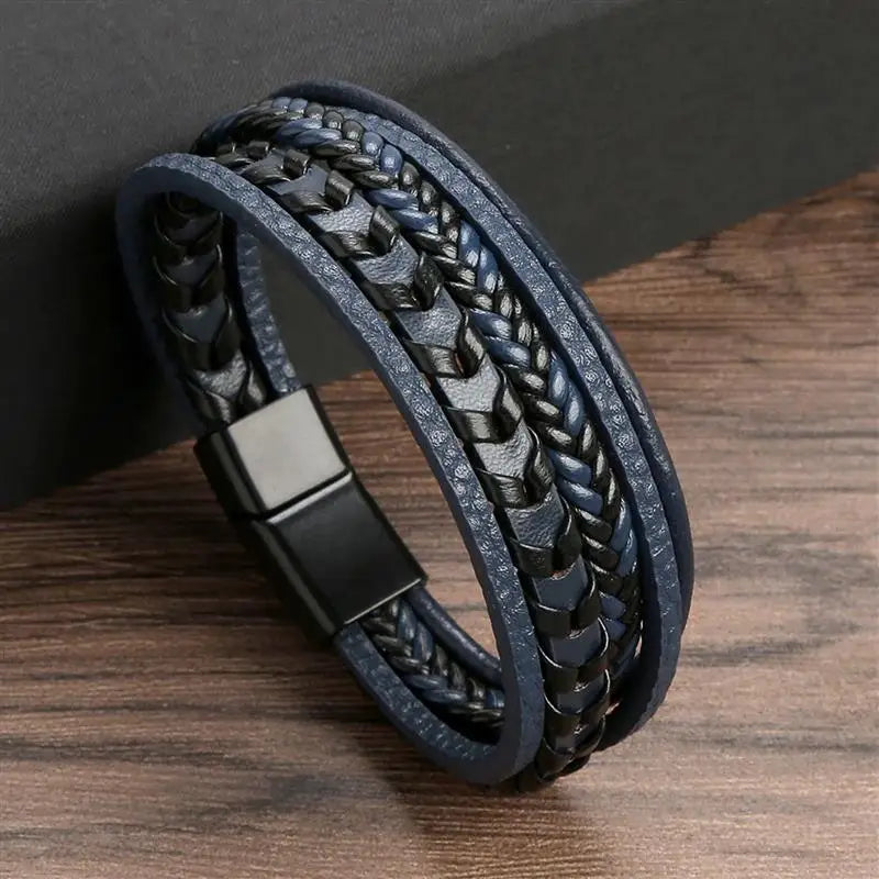 Classic Leather Bracelet for Men
